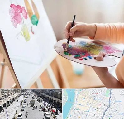 آموزشگاه نقاشی اکریلیک در نادری اهواز