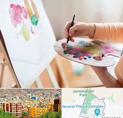 آموزشگاه نقاشی اکریلیک در نیاوران 