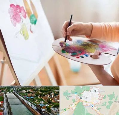 آموزشگاه نقاشی اکریلیک در مراغه