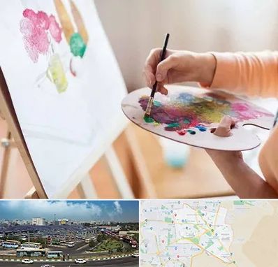 آموزشگاه نقاشی اکریلیک در منطقه 15 تهران