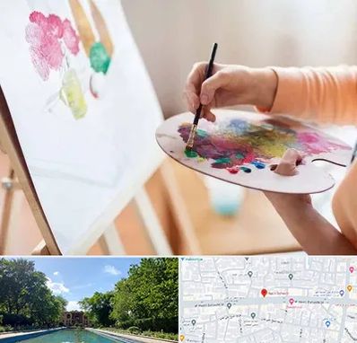 آموزشگاه نقاشی اکریلیک در هشت بهشت اصفهان