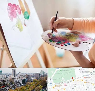 آموزشگاه نقاشی اکریلیک در بلوار کشاورز