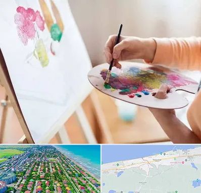 آموزشگاه نقاشی اکریلیک در فریدونکنار