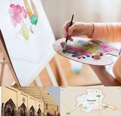 آموزشگاه نقاشی اکریلیک در ساوه