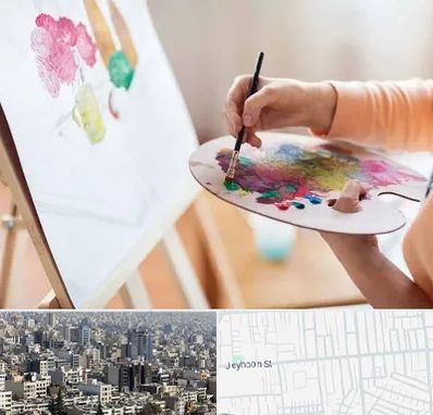 آموزشگاه نقاشی اکریلیک در جیحون