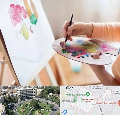 آموزشگاه نقاشی اکریلیک در جهانشهر کرج 