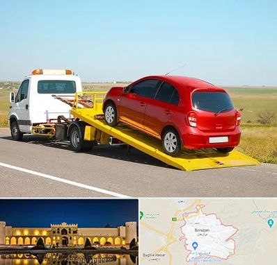 یدک کش خودرو در برازجان