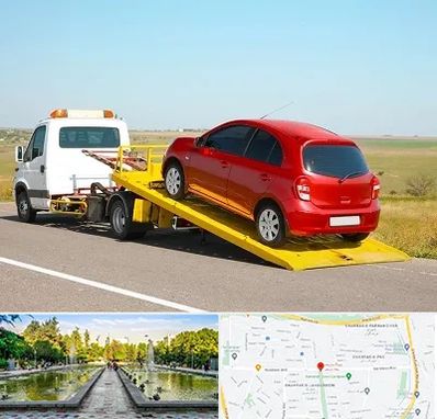 یدک کش خودرو در سرسبز