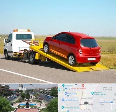 یدک کش خودرو در بهارستان 