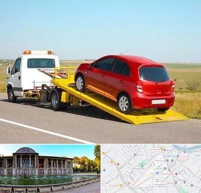 یدک کش خودرو در عفیف آباد شیراز