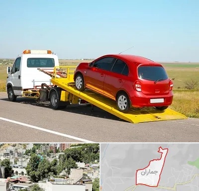یدک کش خودرو در جماران