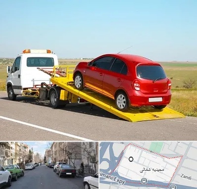 یدک کش خودرو در مجیدیه شمالی