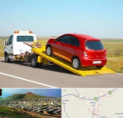 یدک کش خودرو در بیجار