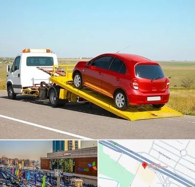 یدک کش خودرو در لاله پارک تبریز