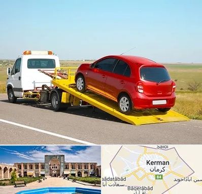 یدک کش خودرو در کرمان
