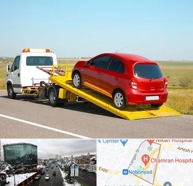 یدک کش خودرو در اقدسیه 