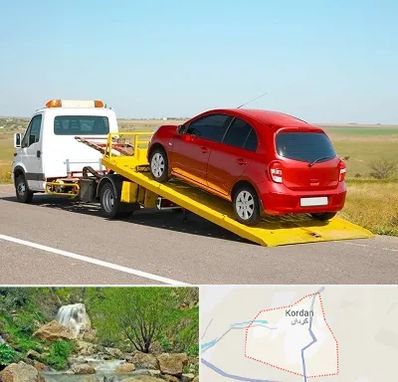 یدک کش خودرو در کردان