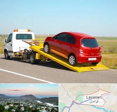 یدک کش خودرو در لواسان