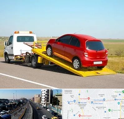 یدک کش خودرو در پیروزی 