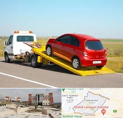 یدک کش خودرو در حکیمیه 