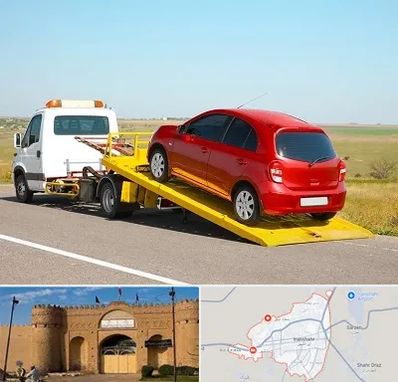 یدک کش خودرو در ایرانشهر