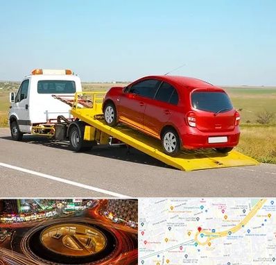 یدک کش خودرو در میدان ولیعصر