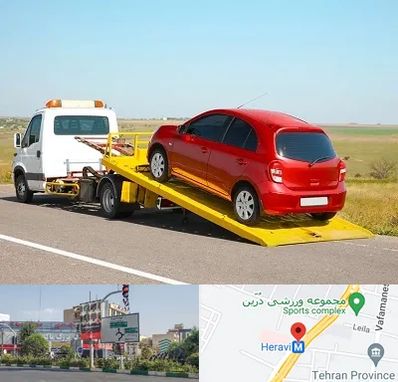 یدک کش خودرو در هروی 