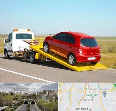 یدک کش خودرو در یوسف آباد 