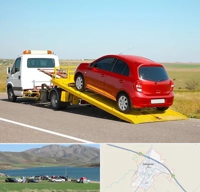یدک کش خودرو در دهگلان