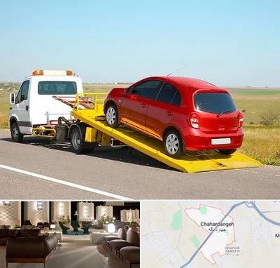 یدک کش خودرو در چهاردانگه