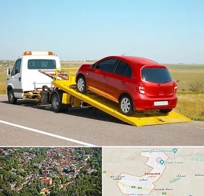 یدک کش خودرو در دماوند