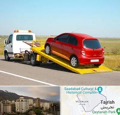 یدک کش خودرو در زعفرانیه 