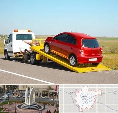 یدک کش خودرو در زابل