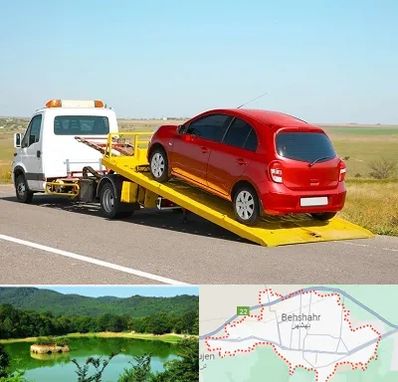 یدک کش خودرو در بهشهر