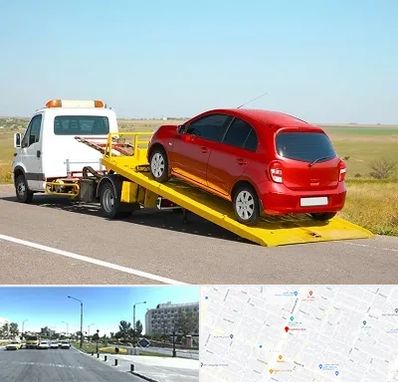 یدک کش خودرو در بلوار کلاهدوز مشهد