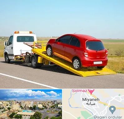 یدک کش خودرو در میانه