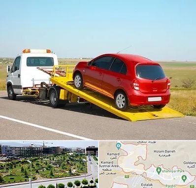 یدک کش خودرو در پردیس