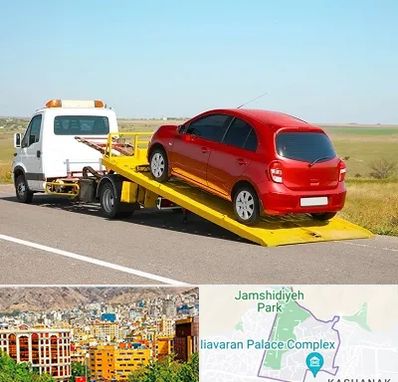 یدک کش خودرو در نیاوران 