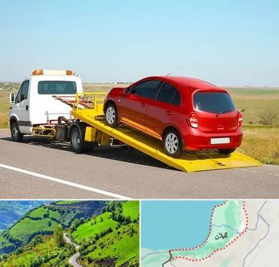 یدک کش خودرو در گیلان
