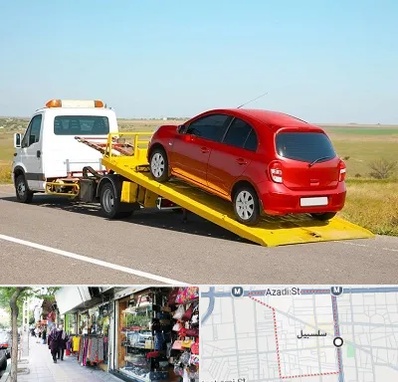 یدک کش خودرو در سلسبیل