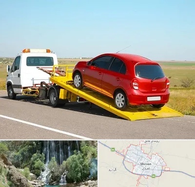یدک کش خودرو در شیروان