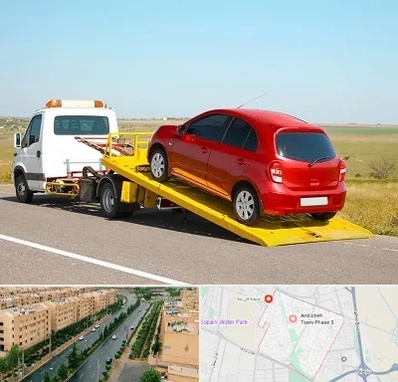 یدک کش خودرو در فاز سه اندیشه