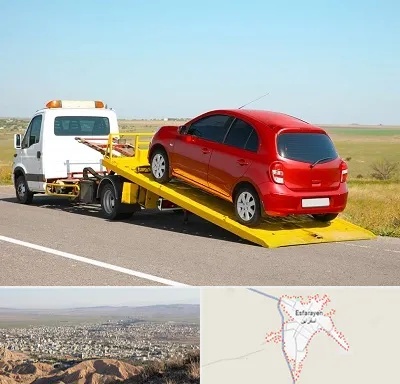 یدک کش خودرو در اسفراین