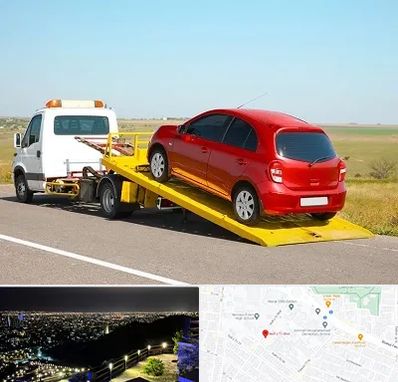 یدک کش خودرو در هفت تیر مشهد