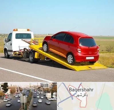 یدک کش خودرو در باقرشهر