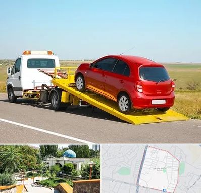 یدک کش خودرو در باغمیشه تبریز