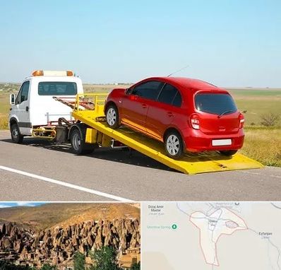 یدک کش خودرو در اسکو