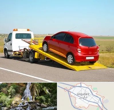 یدک کش خودرو در الیگودرز
