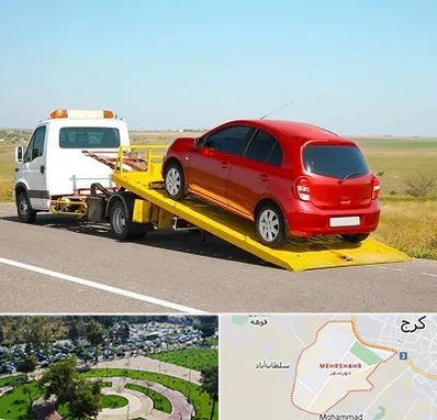 یدک کش خودرو در مهرشهر کرج 