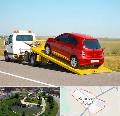 یدک کش خودرو در کهریزک